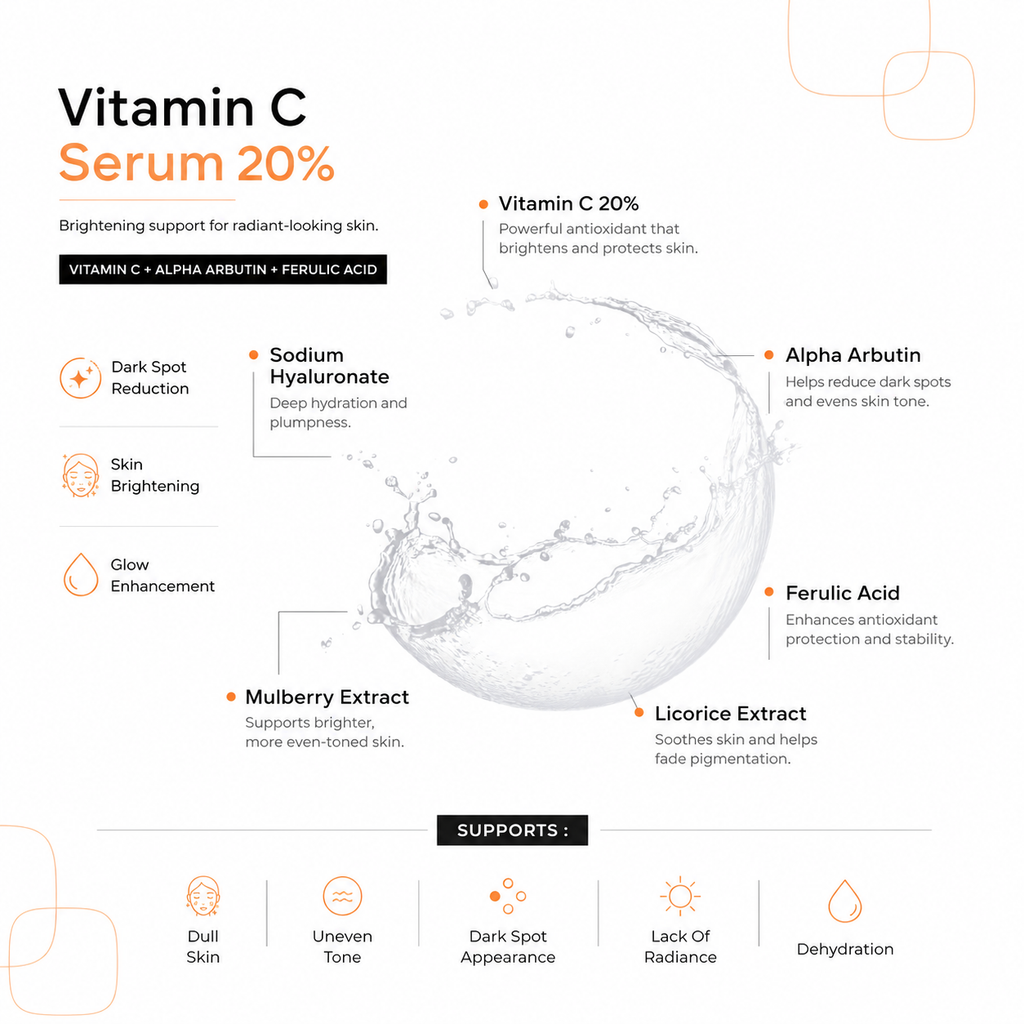 Vitamin C Serum 20% — 18ML